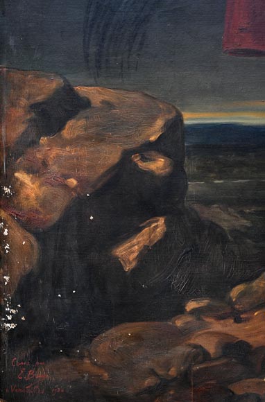 E. BRUN after Jules-Claude ZIEGLER, Portrait of Louis de Champagne, Count of Sancerre, 1920 E. BRUN after Jules-Claude ZIEGLER, Portrait of Louis de Champagne, Count of Sancerre, 1920-9