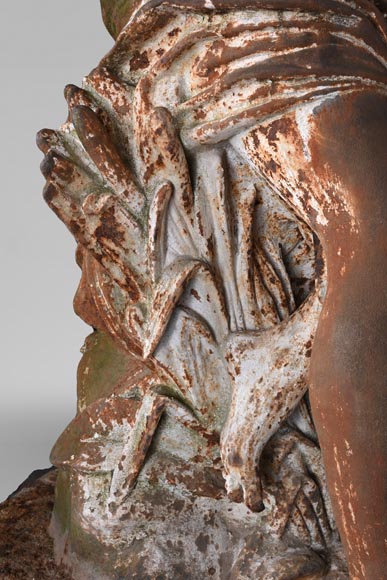 DUCEL Foundry after Pierre LOISON, Young Girl with a Conch, middle of the 19th century DUCEL Foundry after Pierre LOISON, Young Girl with a Conch, middle of the 19th century-16