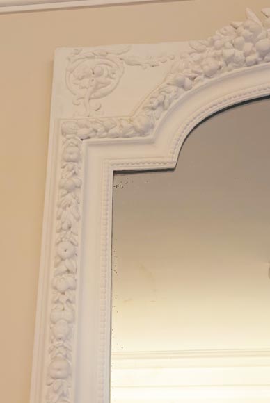 Napoleon III style trumeau adorned with lion's head Napoleon III style trumeau adorned with lion's head-3