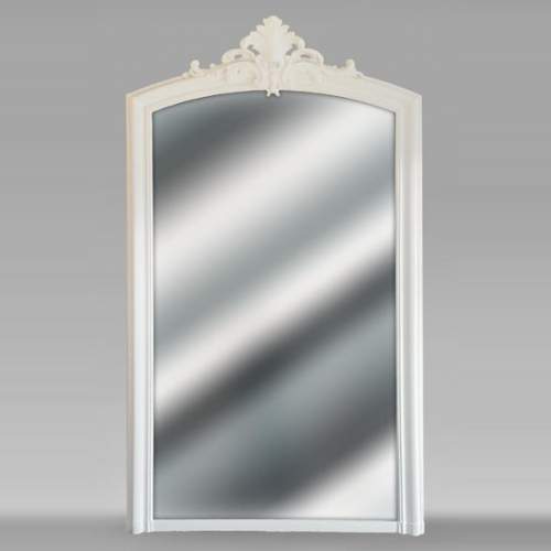 Regence style trumeau surmounted by a palmette