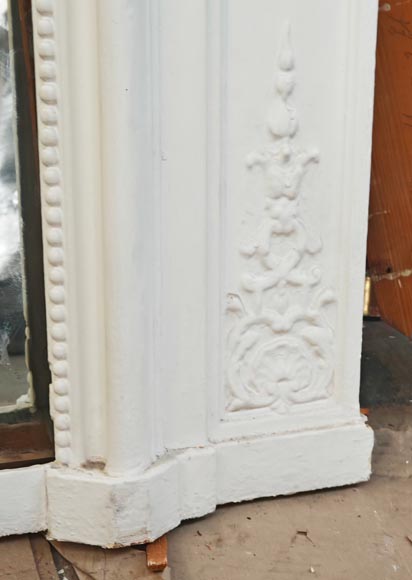 Napoleon III style trumeau surmounted by a woman's mask Napoleon III style trumeau surmounted by a woman's mask-4