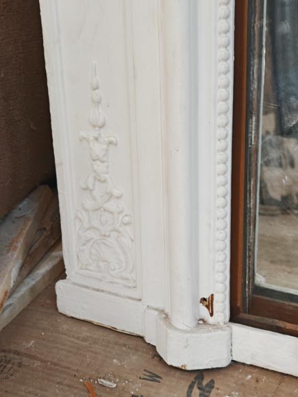 Napoleon III style trumeau surmounted by a woman's mask Napoleon III style trumeau surmounted by a woman's mask-5