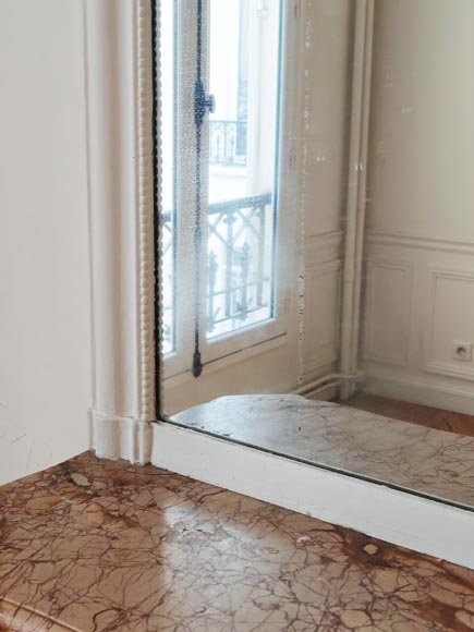 Louis XV style trumeau surmounted by a shell Louis XV style trumeau surmounted by a shell-5