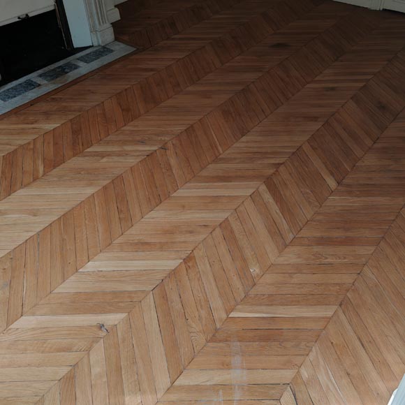 23 m² lot of Hungarian point wood flooring 23 m² lot of Hungarian point wood flooring-0