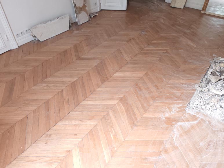 23 m² lot of Hungarian point wood flooring 23 m² lot of Hungarian point wood flooring-7