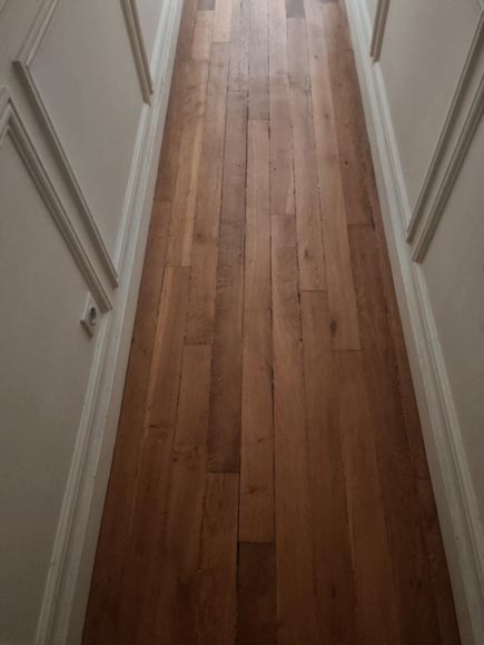 Lot of approximately 7 m² of linear parquet flooring Lot of approximately 7 m² of linear parquet flooring-2