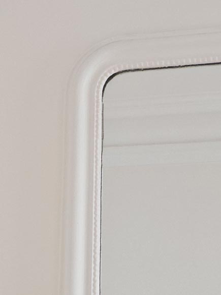 Louis XVI style trumeau decorated with a frieze of pearls Louis XVI style trumeau decorated with a frieze of pearls-2