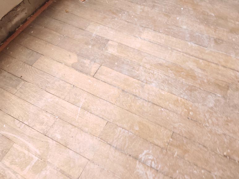 Lot of approximately 10 m² of linear parquet flooring Lot of approximately 10 m² of linear parquet flooring-4
