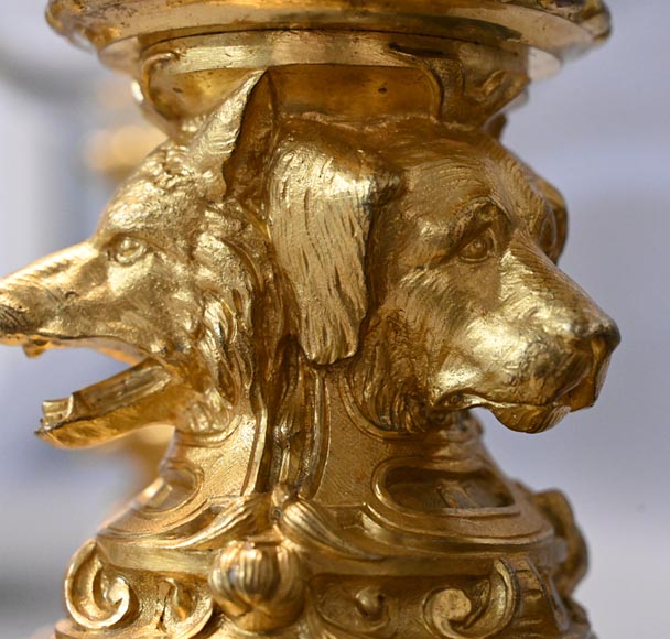 THOMIRE & Cie, Hunting-Themed Centerpiece, before 1853 THOMIRE & Cie, Hunting-Themed Centerpiece, before 1853-4