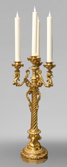 THOMIRE & Cie, Hunting-Themed Centerpiece, before 1853 THOMIRE & Cie, Hunting-Themed Centerpiece, before 1853-5