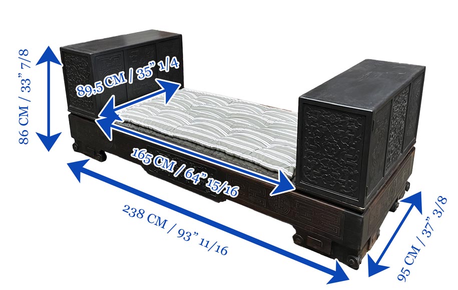 Japanese-style daybed – Maison des Bambous-8