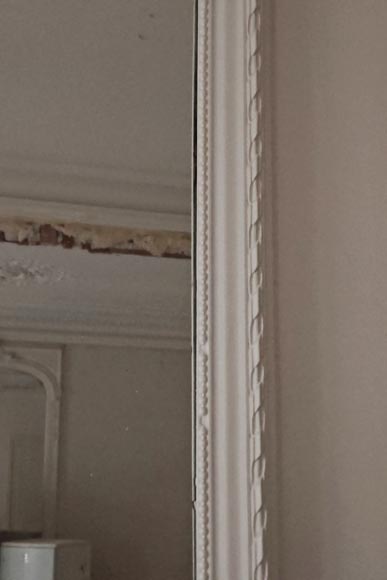 Louis XVI style trumeau decorated with pearls Louis XVI style trumeau decorated with pearls-3