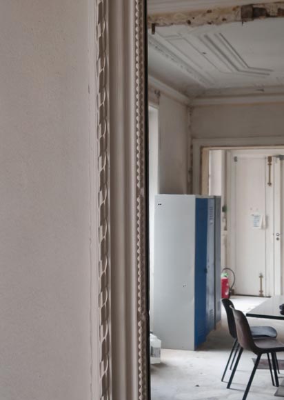 Louis XVI style trumeau decorated with pearls Louis XVI style trumeau decorated with pearls-4