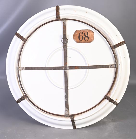 BALLEROY & Co. (porcelain), Joseph Albert PONSIN (painter), Pair of Decorative Plates Adorned with Portraits of an Assyrian Man and Woman, 1876? BALLEROY & Co. (porcelain), Joseph Albert PONSIN (painter), Pair of Decorative Plates Adorned with Portraits of an Assyrian Man and Woman, 1876?-9