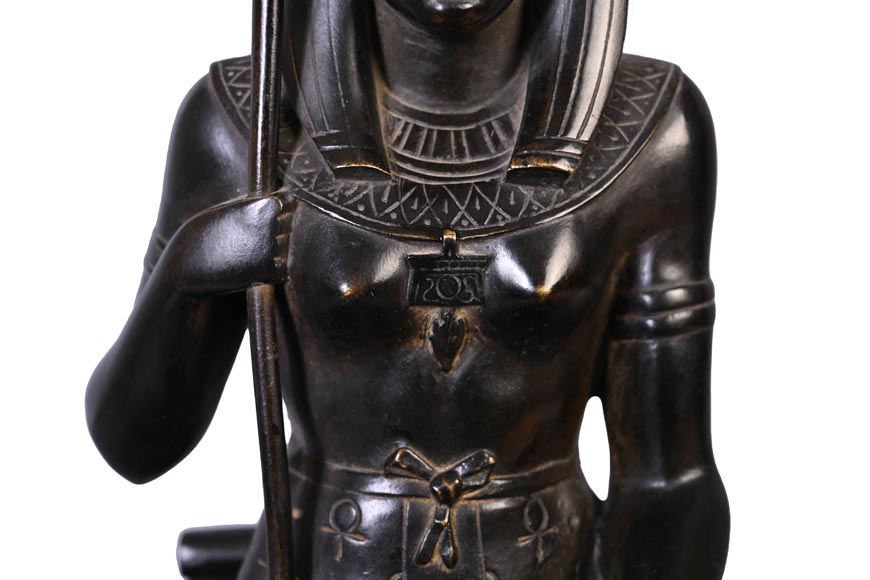 Napoleon III Inkwell with Egyptian Inspiration, late 19th Century Napoleon III Inkwell with Egyptian Inspiration, late 19th Century-5