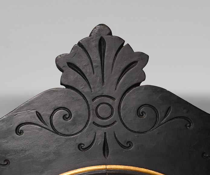 B&Cie (porcelain), Charles POYARD (stamper), Félix FLICK (painter), Ornamental Dish With Portrait of a Berber Woman in its Wooden Frame, 1878 B&Cie (porcelain), Charles POYARD (stamper), Félix FLICK (painter), Ornamental Dish With Portrait of a Berber Woman in its Wooden Frame, 1878-5