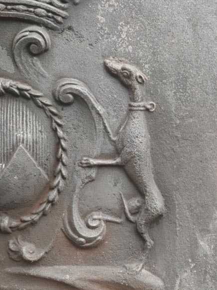 Fireback with yews, 1774 Fireback with yews, 1774-4