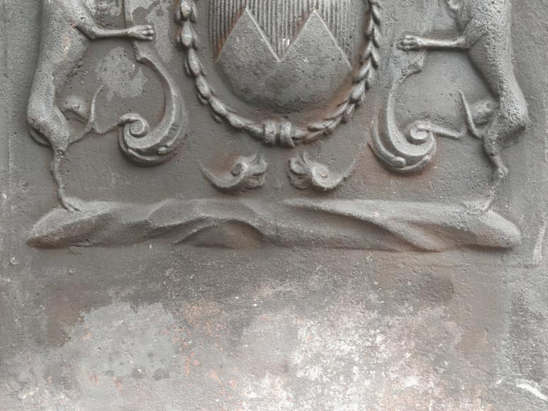 Fireback with yews, 1774 Fireback with yews, 1774-5