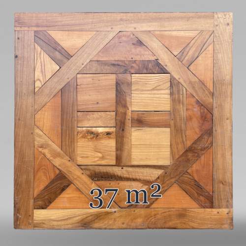 Lot of about 37m² of Arenberg parquet flooring