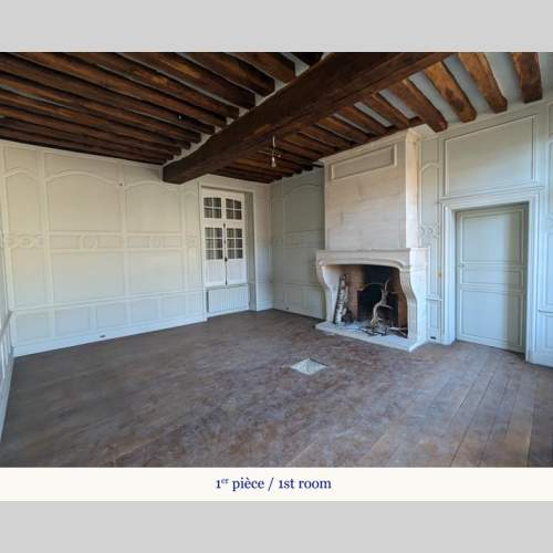 Antique Oak and Pine Wood Paneling – Composed of Two Rooms