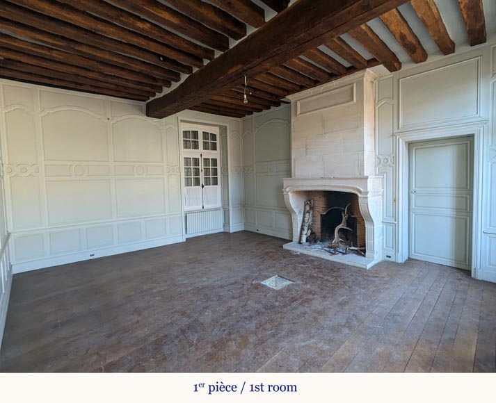 Antique Oak and Pine Wood Paneling – Composed of Two Rooms Antique Oak and Pine Wood Paneling – Composed of Two Rooms-0