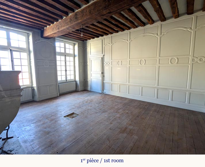 Antique Oak and Pine Wood Paneling – Composed of Two Rooms Antique Oak and Pine Wood Paneling – Composed of Two Rooms-1