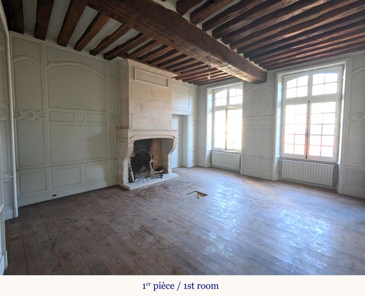 Antique Oak and Pine Wood Paneling – Composed of Two Rooms Antique Oak and Pine Wood Paneling – Composed of Two Rooms-2