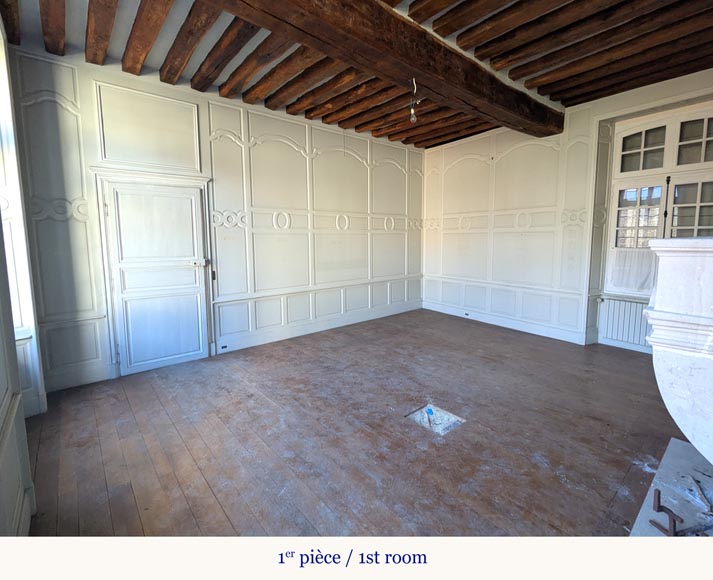 Antique Oak and Pine Wood Paneling – Composed of Two Rooms Antique Oak and Pine Wood Paneling – Composed of Two Rooms-3