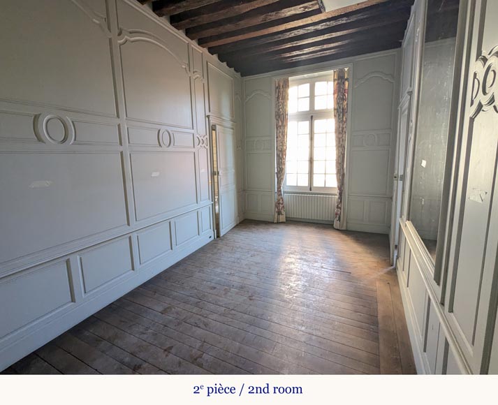 Antique Oak and Pine Wood Paneling – Composed of Two Rooms Antique Oak and Pine Wood Paneling – Composed of Two Rooms-8