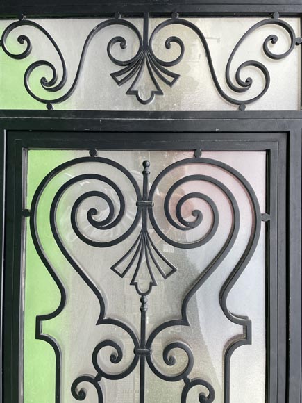 Cast Iron and Glass Exterior Door Cast Iron and Glass Exterior Door-3