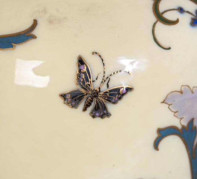 CARRIER-BELLEUSE Albert-Ernest — Enameled Porcelain Covered Vase from Sèvres CARRIER-BELLEUSE Albert-Ernest — Enameled Porcelain Covered Vase from Sèvres-5