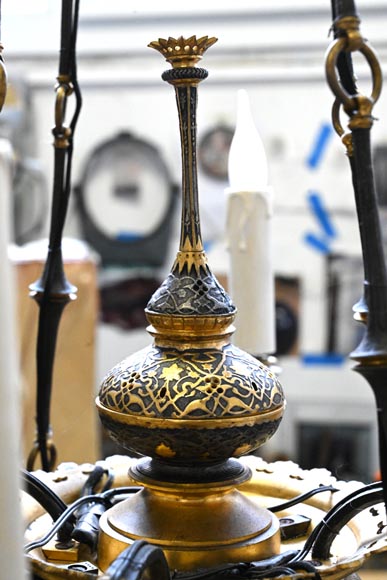 GEOFFROY-DECHAUME, “Persian” Chandelier-2