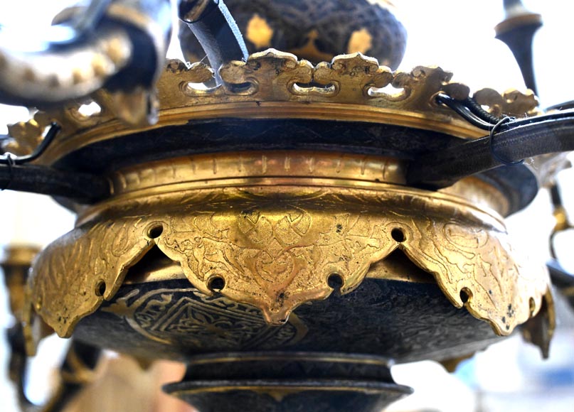 GEOFFROY-DECHAUME, “Persian” Chandelier-4