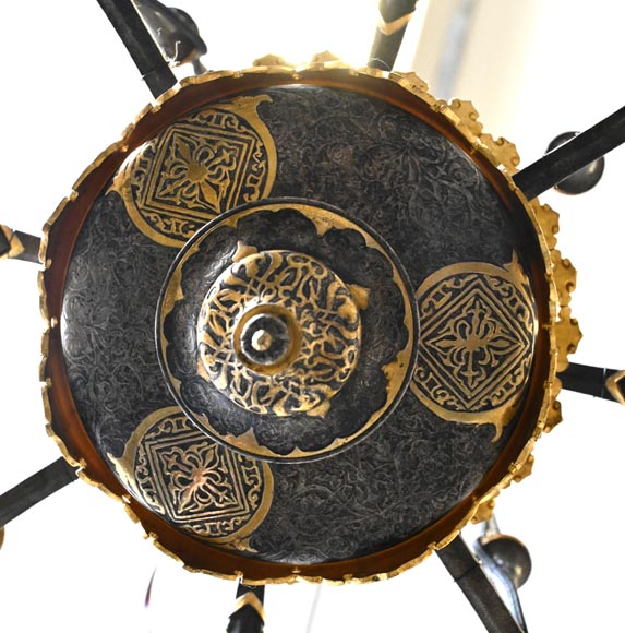 GEOFFROY-DECHAUME, “Persian” Chandelier-5