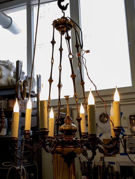 GEOFFROY-DECHAUME, “Persian” Chandelier-7