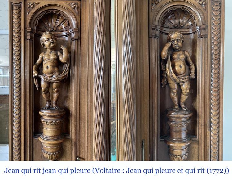 Louis MALARD, walnut bedroom set-9