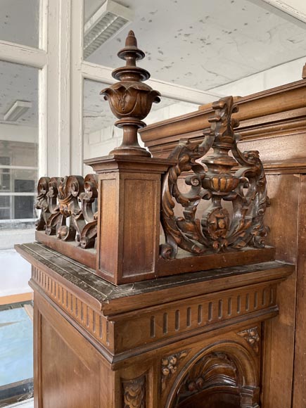 Louis MALARD, walnut bedroom set-10