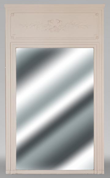 Louis XVI style trumeau decorated with a laurel wreath Louis XVI style trumeau decorated with a laurel wreath-0