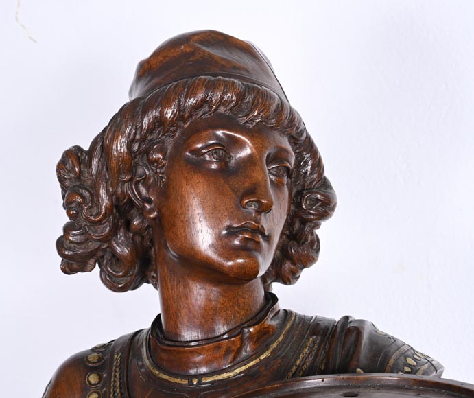 GUÉRET FRÈRES (cabinetmakers) and CARRIER-BELLEUSE (model by), Pair of GUÉRET FRÈRES (cabinetmakers) and CARRIER-BELLEUSE (model by), Pair of