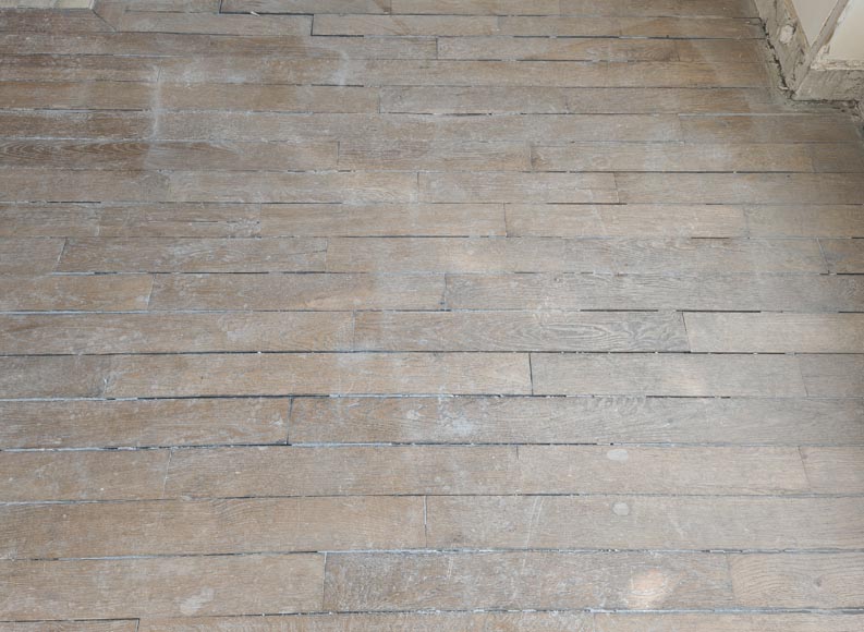 Batch of 25m² of linear oak parquet in 10cm Batch of 25m² of linear oak parquet in 10cm-2