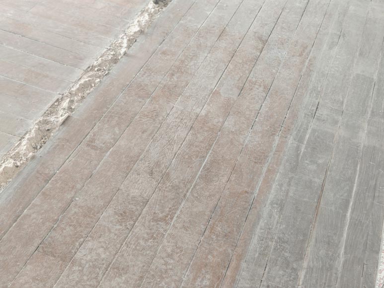 Batch of 25m² of linear oak parquet in 10cm Batch of 25m² of linear oak parquet in 10cm-6