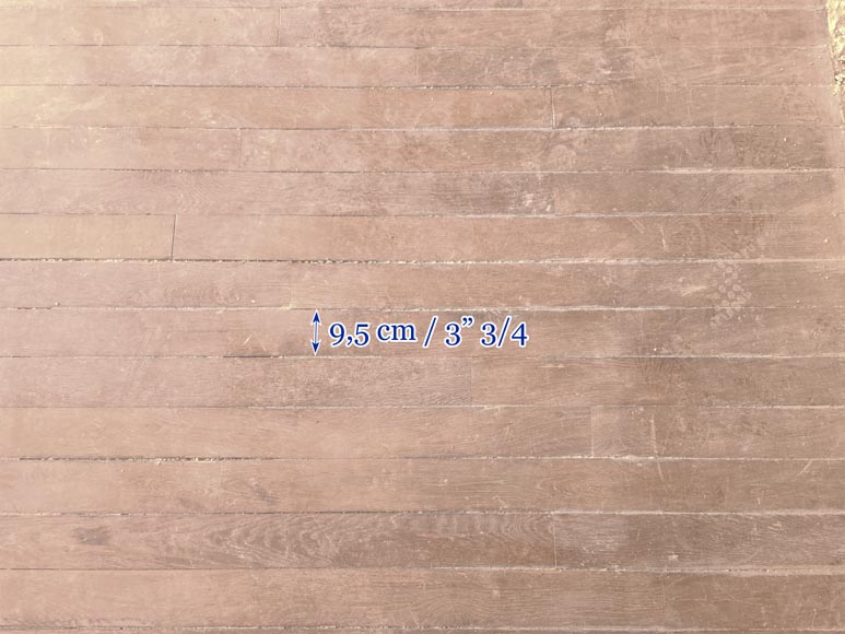 12m² lot of linear oak parquet flooring 12m² lot of linear oak parquet flooring-3