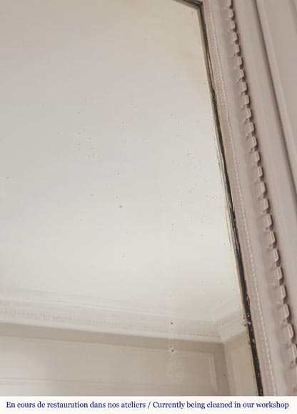 Louis XVI style trumeau topped with a flower crown Louis XVI style trumeau topped with a flower crown-4