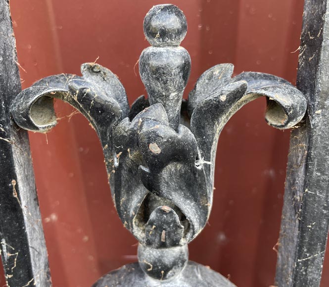 Wrought Iron Balcony in Régence Style, Early 20th Century-4