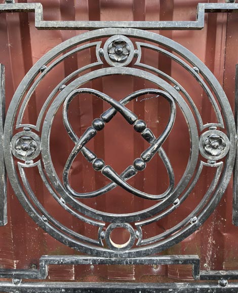 Wrought Iron Balcony in Régence Style, Early 20th Century-5