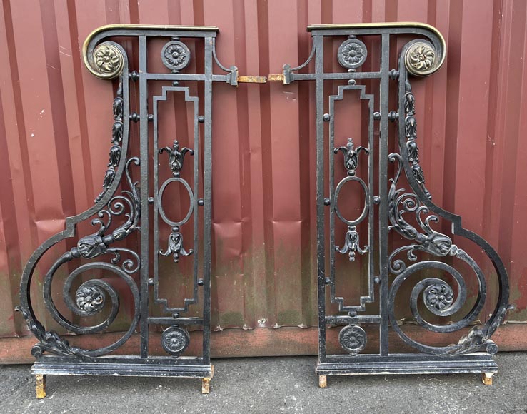 Wrought Iron Balcony in Régence Style, Early 20th Century-6