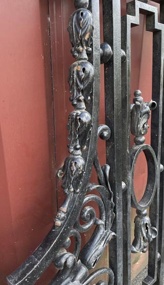 Wrought Iron Balcony in Régence Style, Early 20th Century-9