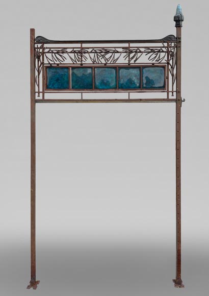 Art Nouveau Shopfront Ironwork Ensemble-1