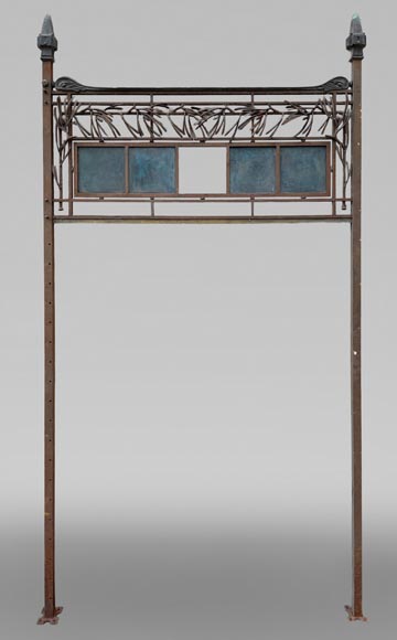 Art Nouveau Shopfront Ironwork Ensemble-3