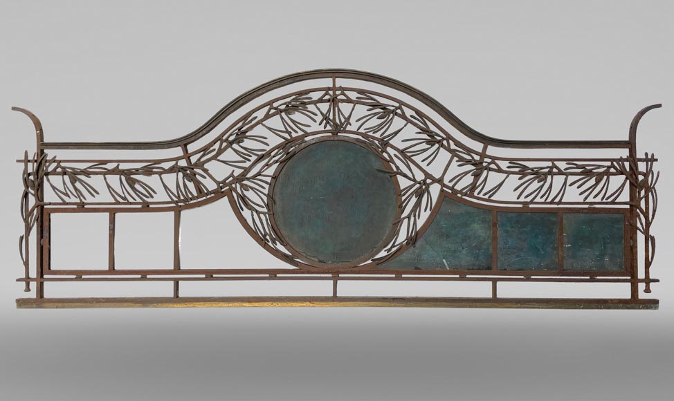 Art Nouveau Shopfront Ironwork Ensemble-10